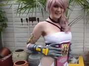 ファイナルファンタジーの女の子のオナニー